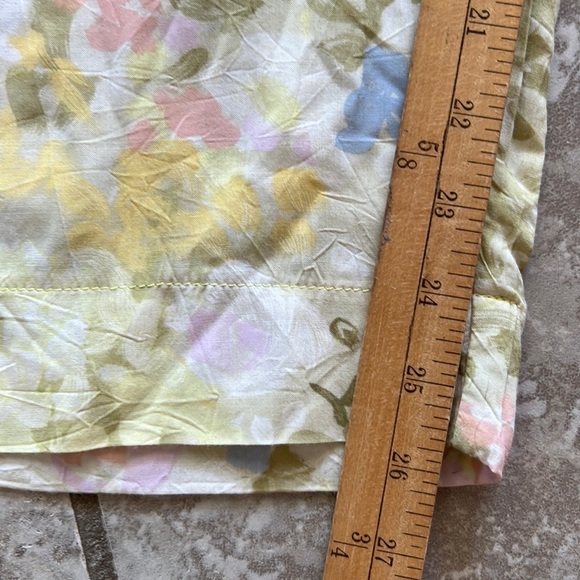 Rare Jams World Copyright Fabric W727-FPAI Flower Paint Beach Pants Lounge Pants - Picture 14 of 14